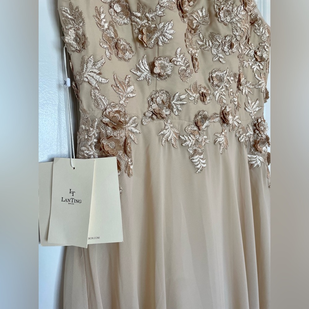 LanTing Mother of the Bride Beige/Champagne Dress